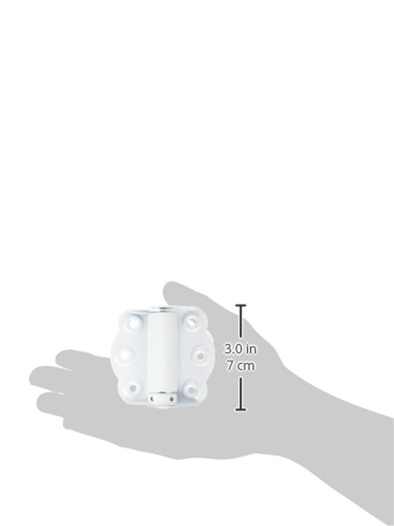 Wright Products V226WH Spring Loaded Door 2PK Self Closing Hinge, White - Image 3
